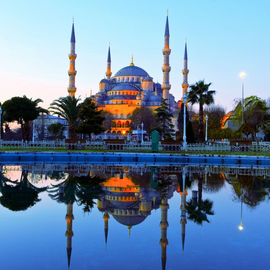 Photo:  Blue Mosque in Istanbul, Turkey